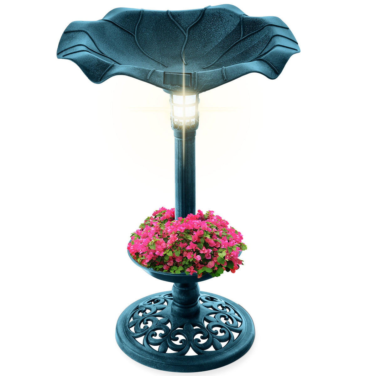 Solar Bird Bath with Planter product image 8