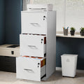 3-Drawer File Cabinet for Organized Everyday Storage in Home Office
