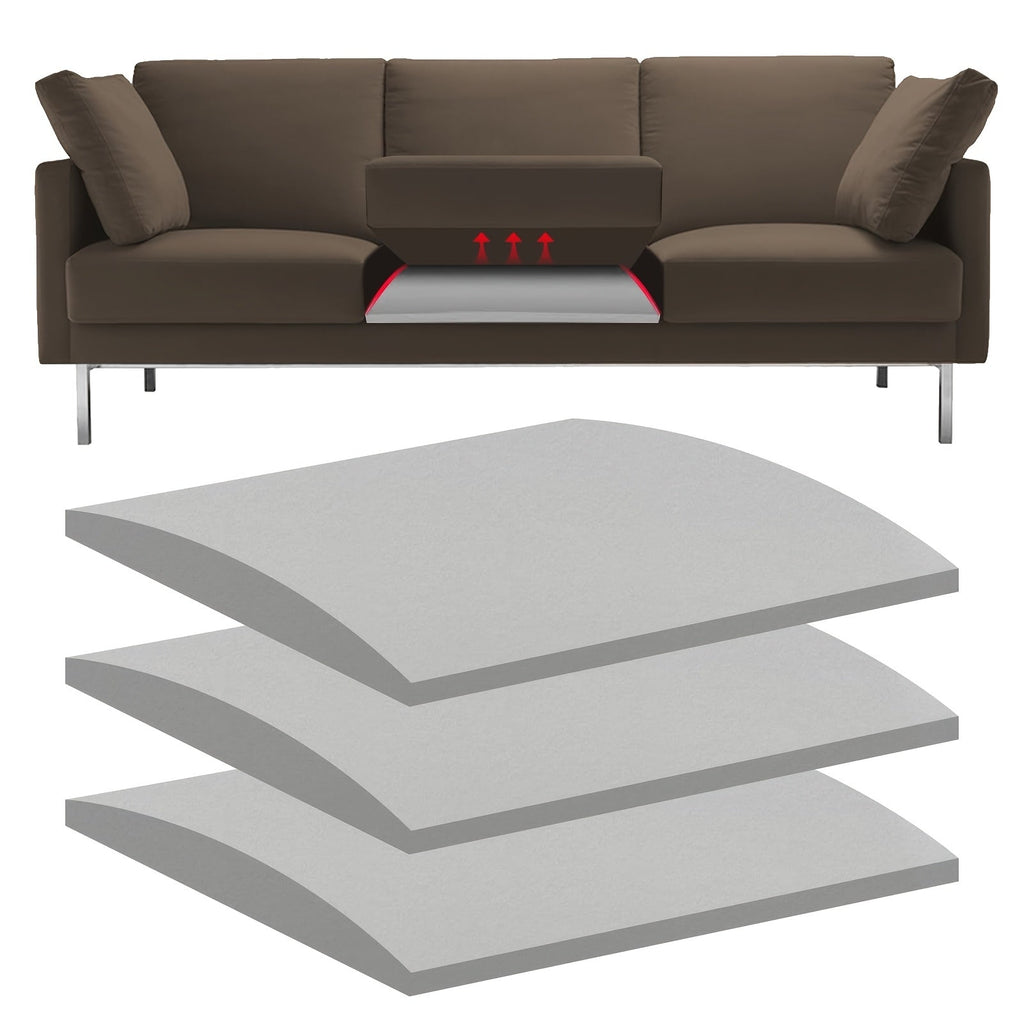 Sofa Cushion Support shown in the Grey-3pcs option