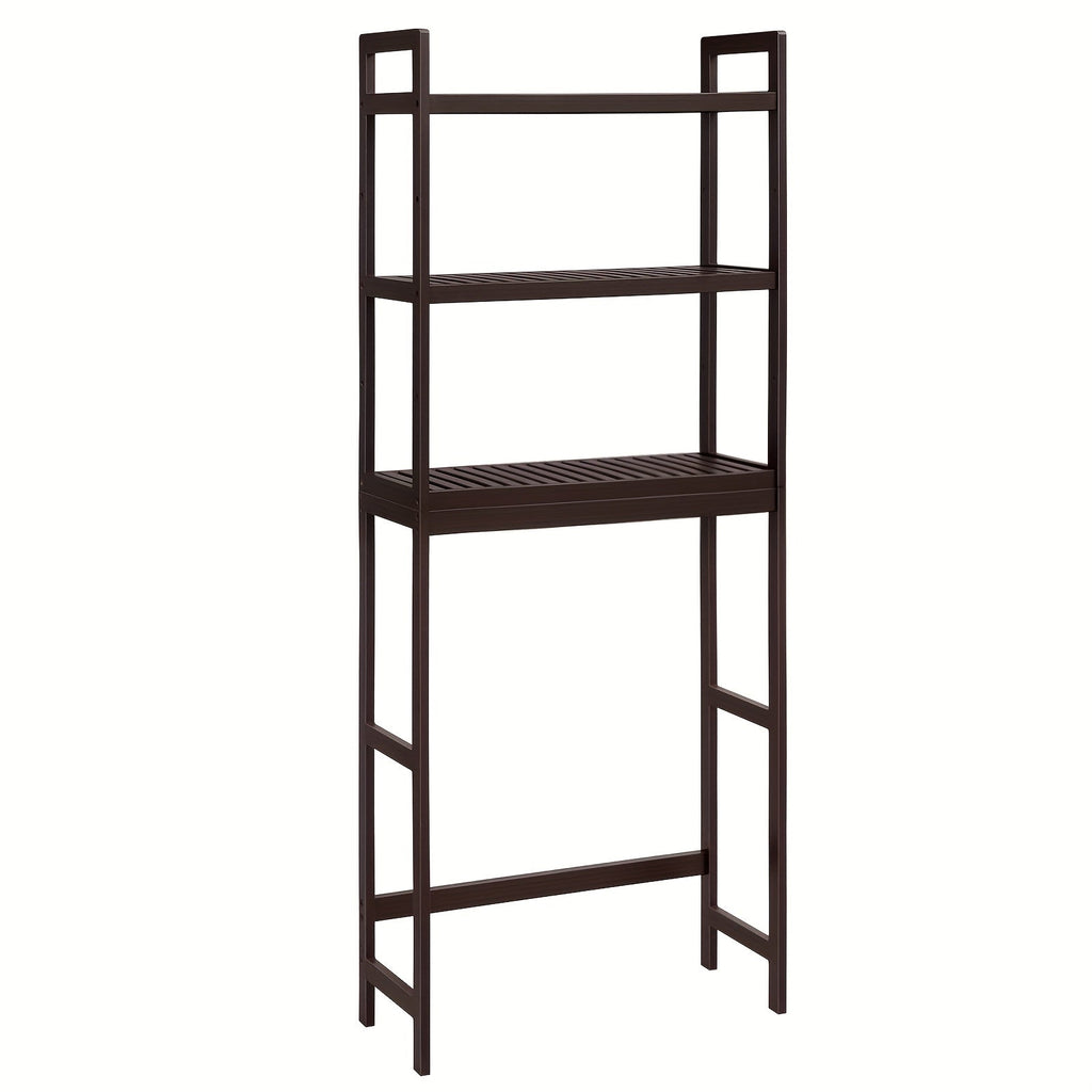 Over The Toilet Shelf shown in the Brown-1 option