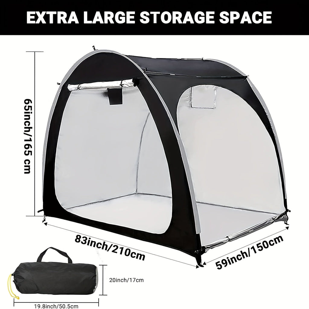 Storage Tent Outdoor Portable Carport for Garden, Patio and Yard Use, with the Listed Configuration
