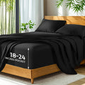 Bamboo Bed Sheets Set Twin Full Queen King for Entryways, Bedrooms and Living Spaces, with the Listed Configuration