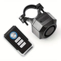 Bike Alarm Anti-Theft 110dB – USB Rechargeable Bicycle Alarm with Wireless Remote, Vibration Motion Sensor & 3 Volume Levels for Bicycle