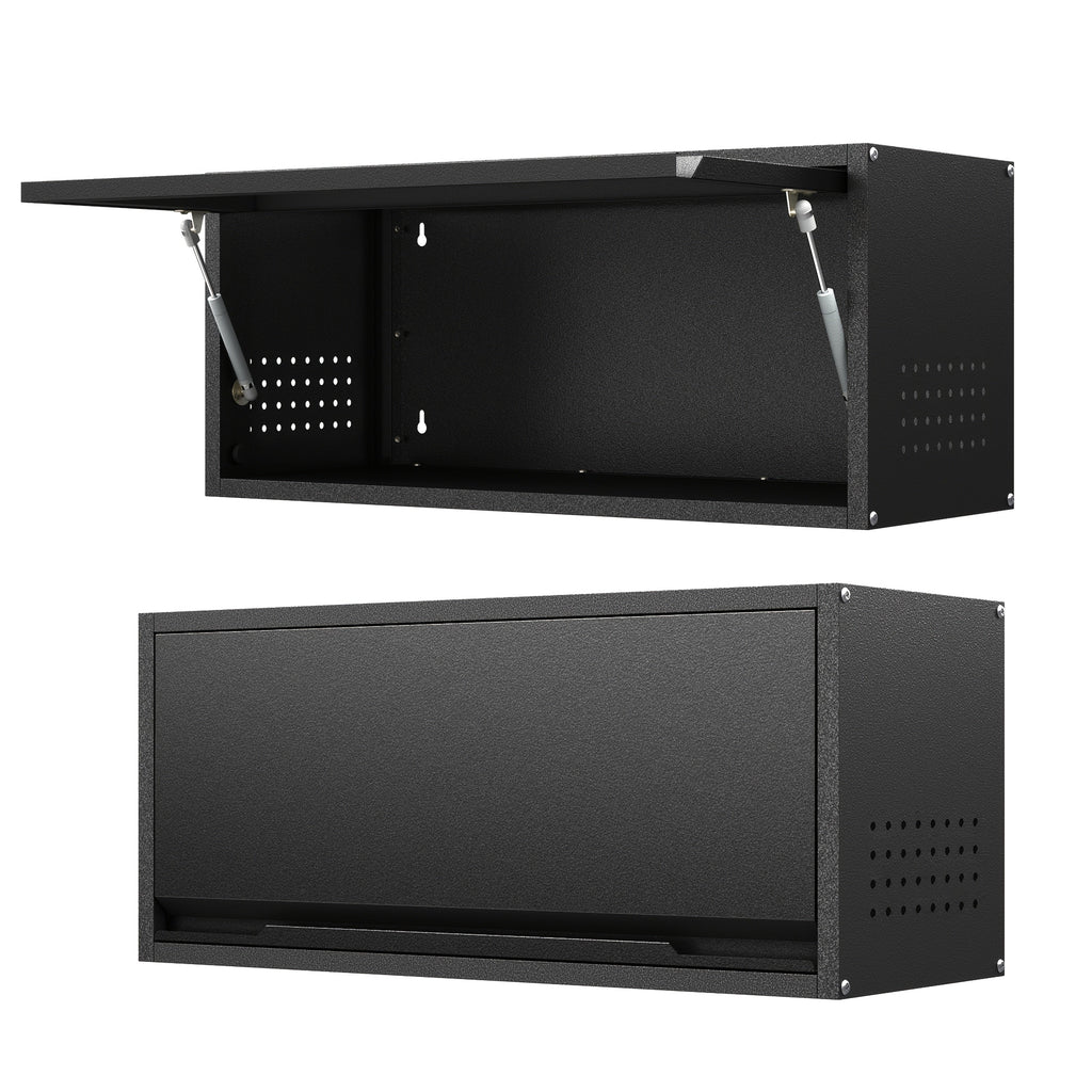 31.5-Inch Wall-Mounted Wall Storage Cabinet for Kitchen and Garage