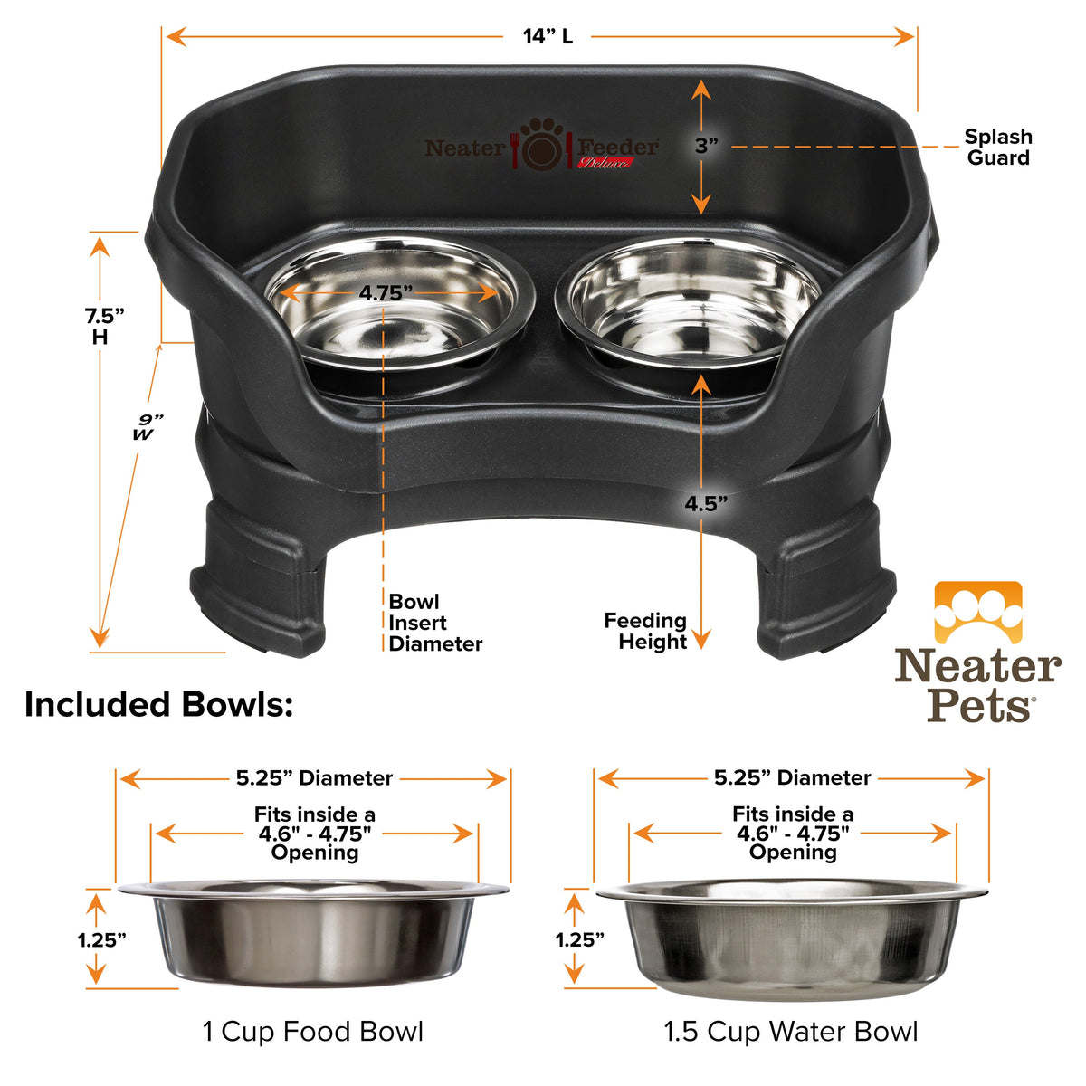 Elevated Spill-Containment Pet Feeder product image 152