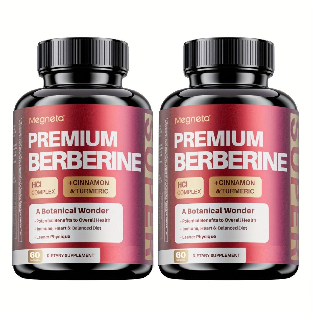 Thermogenic Fat Burner Capsules with Berberine, White Kidney Bean, Safflower Oil & Acetyl-L-Carnitine