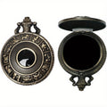 Obsidian Scrying Mirror Natural Healing Crystal Mirror with Bag, Divination, Meditation, Feng Shui & Spiritual Healing Tool