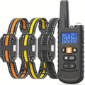 Dog Training Collar with Remote 3300ft Range 3 Modes Beep Vibration Safe Shock for 5-120lbs Dogs Rechargeable Waterproof E-Collar for 2 or 3
