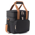 Insulated Lunch Bag with Shoulder Strap – Double Layer Leakproof Cooler Tote for Women Men Work Office School Picnic Beach Outdoor