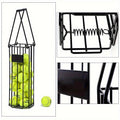 Tennis Ball Picker Up Tube – Stainless Steel Quick-Release Portable Ball Retriever for Tennis Pickleball Training