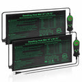 Seedling Heat Mat with Smart Thermostat Control, PVC Germination Heating Pad Accelerate Seed Sprouting Root Zone Warmth