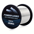 Fluorocarbon Fishing Line 1000 Yards 5-32LB Abrasion Resistant Clear Invisible Fast Sinking High Sensitivity for Freshwater Ice Fishing Bass