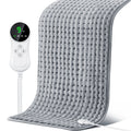 Electric Heating Pad 17"x33" Fast Heating Lap Blanket - 9 Adjustable Heat Settings, Shutoff Timer