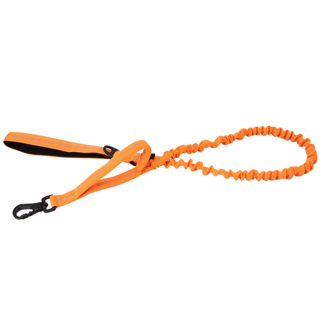 Tactical Bungee Dog Leash Blaze Orange