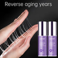 Face Serum NAD+ and NMN Bio Boosting Purple Pump Bottle with One Source-Listed Formula Option