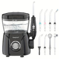 Water Flosser for Teeth & Braces 600ml Large Tank – 10 Adjustable Pressure Levels 8 Nozzles IPX4 Waterproof Professional Oral Irrigator
