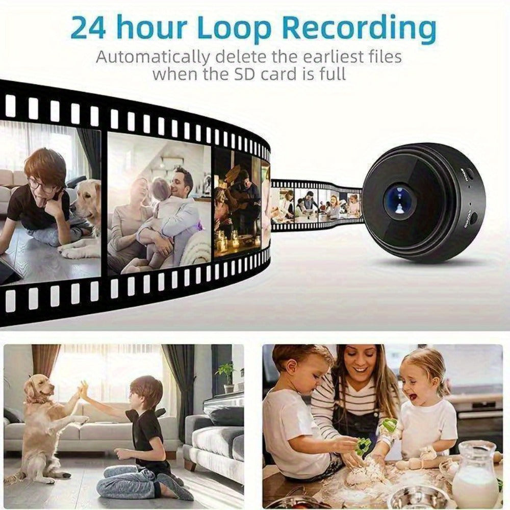 Wide-Angle Security Camera 1080P Rechargeable Battery, Multi-Pack 2/4/5/9/12 Options, Dual-Band 2.4G/5G WiFi