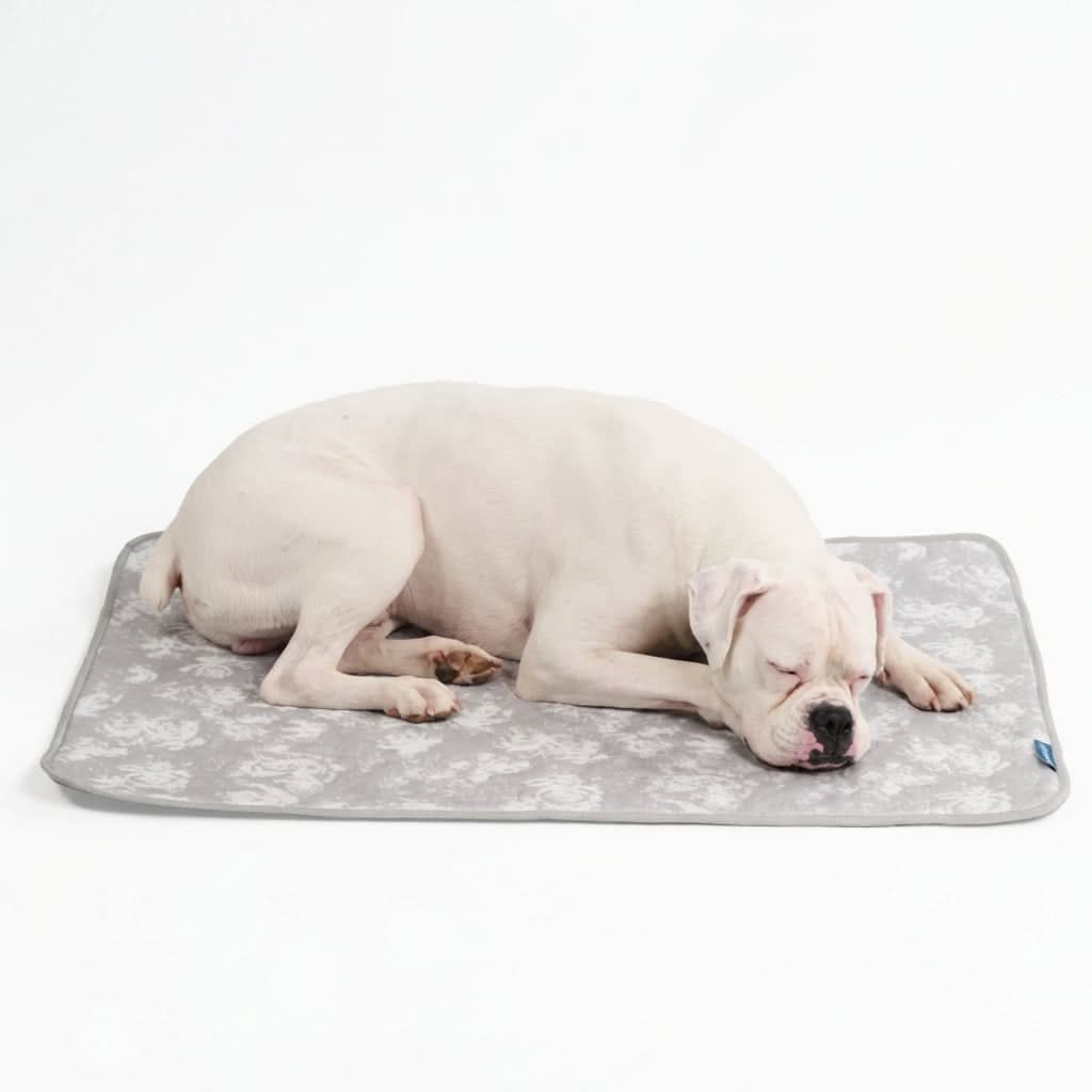 Breathable Cooling Dog Mat Clouds Grey / XL