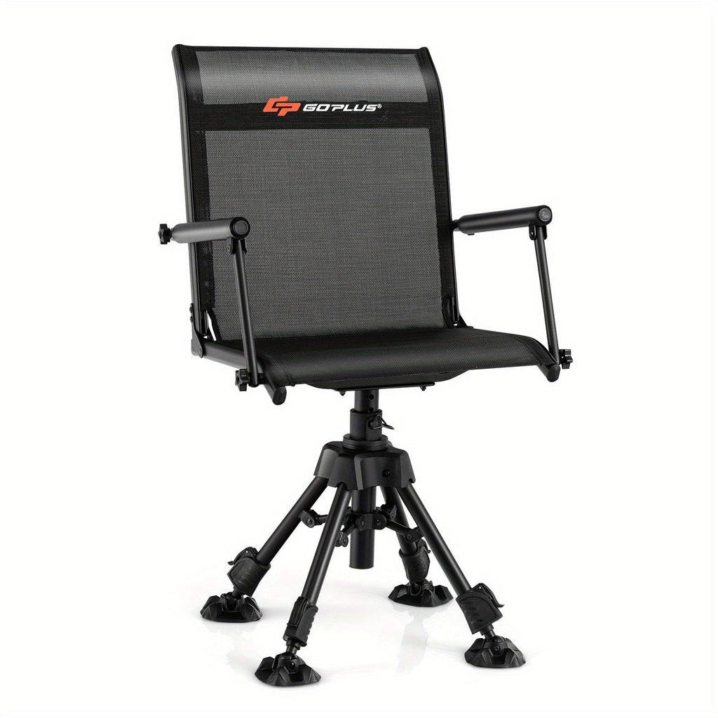 360° Rotating Foldable Outdoor And Hunting Chairs with 360° Swivel for Patio
