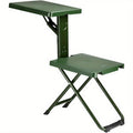 Portable Folding Camping Chair with Backrest – Lightweight Stainless Steel Frame, 150kg Load Capacity, Compact Outdoor Chair for Hunting