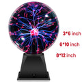 Plasma Ball Lamp Touch Sensitive Lightning Globe, Electric Plasma Sphere Night Light for Home Decor
