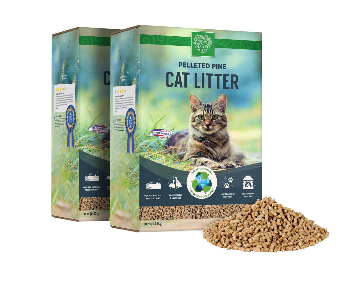 Natural Pine Pellet Cat Litter, 40 lb