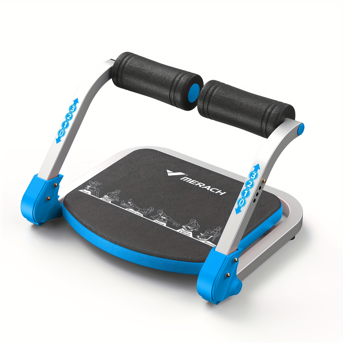 Ab Trainer Abdominal Machine – Multifunctional Core Strength Trainer for Home Gym, Waist Slimming & Belly Fat Workout