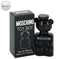 Perfume Travel Spray Moschino Toy Boy Eau de Parfum 5ml in a Compact Black Atomizer for Men
