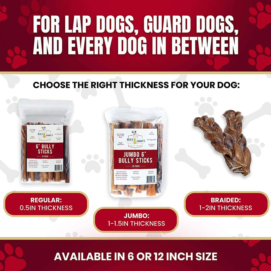 Jumbo Smoked Bully Stick Dog Chews product image 4