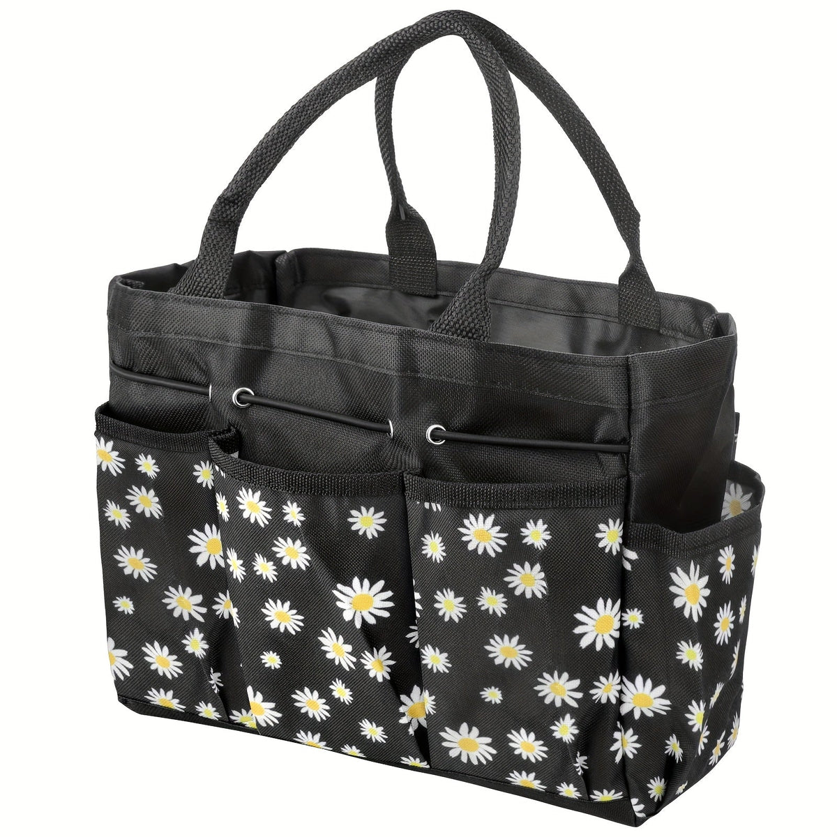 Garden Tool Bag Heavy Duty Multi-Pocket Organizer – Large Capacity Tool Storage Carrier Tote for Gardening, Lawn Care