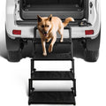 Dog Ramp for Car SUV Truck Portable Folding Pet Steps – Non-Slip Surface Lightweight Dog Car Ramp for Large Dogs