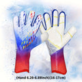 Silicone Grip Goalkeeper Gloves with Superior Traction – Available in 6 Colors & 5 Sizes, Professional Soccer & Rugby Goalie Gloves for Men