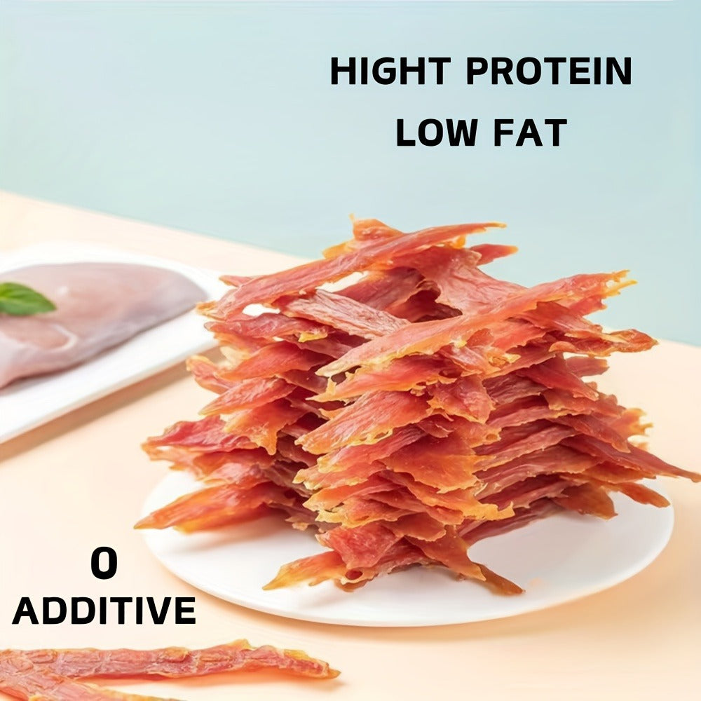 Dog Treats Chicken and Duck Jerky Chews in 200g or 400g Package Options for Dog Reward Use