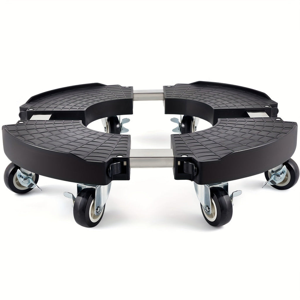 Plant Caddy with Wheels | 330 Lbs Heavy Duty, 8 Lockable Casters, Fits 8"-22" Pots