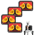 Wall-Mounted Ski & Sports Equipment Storage Rack – Heavy Duty Garage Organizer Hook Set, Holds Up to 100 lbs