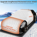 Windshield Snow Cover Frost Guard – Thickened Universal Car Front Window Snow Shield, All-Season Sun Shade Ice Frost Protection Cover