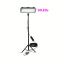 LED Work Light USB Powered 6000K Super Bright, Adjustable Height & Angle Bracket Lamp for Construction Site