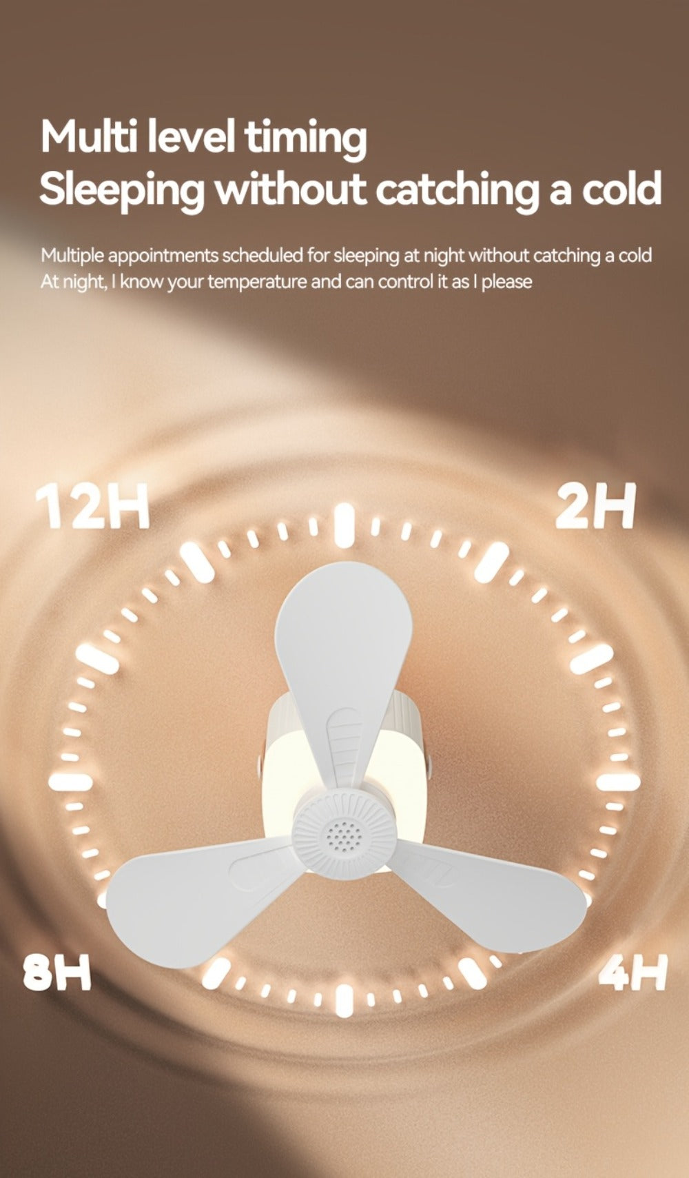 Portable Fan USB-Powered Hanging Tent Model with Remote Control, LED Light and Optional Triangular Stand