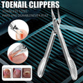4CR13 Stainless-Steel Nail Clipper with Extended 68-Degree Right-Angle Blade and Silver Finish