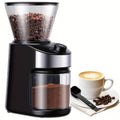 Burr Coffee Grinder Electric, 25 Precise Grind Settings, 40-Second Digital Timer, Adjustable Burr Mill