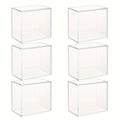 Acrylic Booster Box Display Case with Magnetic Lid, Thick 5mm Clear Storage for Pokemon TCG Card Collectors