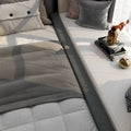 Mattress Gap Filler Pillow | Bed Crack Stopper Between Mattress & Headboard, High Density Foam Wedge, Twin Full Queen King