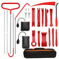 Car Door Unlock Tool Kit – Air Wedge Pump, Long Reach Grabber & Locksmith Wedge Set for Emergency Lockout Opening on Cars Trucks SUVs