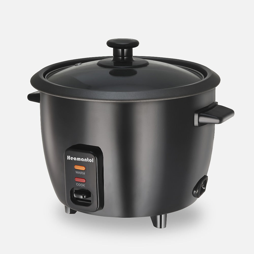 Rice Cooker & Yogurt Maker 3-Cup Nonstick, 1.5Qt Multicooker with Auto Keep, One-Touch Operation