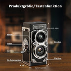 Digital Camera CHUZHAO Retro TLR-Style Model with 12MP Capture Marking, 1080P Video, Autofocus and Dual Filters