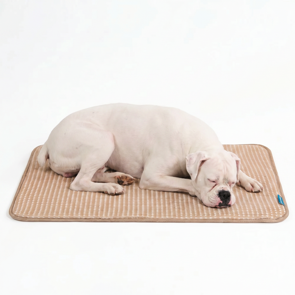 Breathable Cooling Dog Mat Waffle Brown / XL