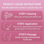 Panax Ginseng Intimate Area Serum for Women, & with Tranexamic Acid & Hyaluronic Acid, Gentle Nourishing Private Area Serum