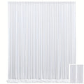 Two-Piece Photography Backdrop Curtain Set with 150 cm Width and 215 cm or 300 cm Height Options