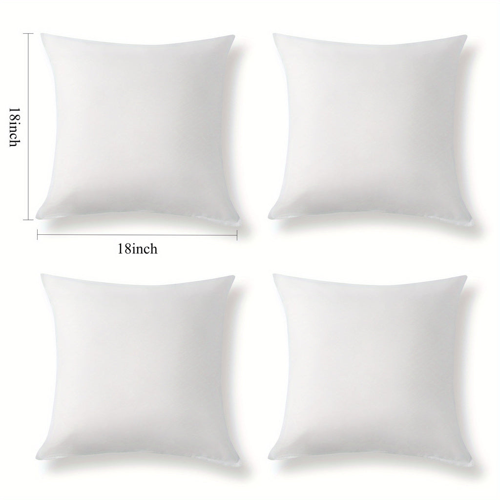 Pillow Inserts shown in the 18*18in 4PC option