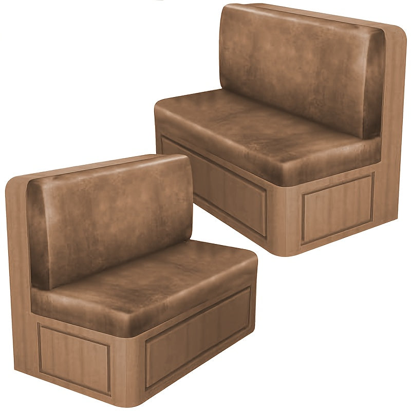RV Cushion Covers shown in the Brown, 4Pcs/2Set option